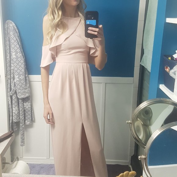 drop sleeve maxi dress - Picture 1 of 3